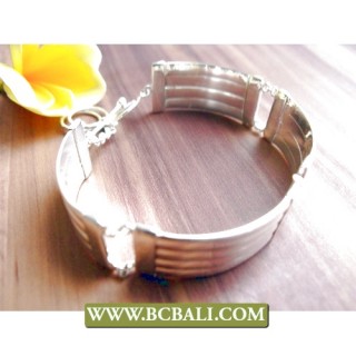 Bracelets Silver Alpaka Bali